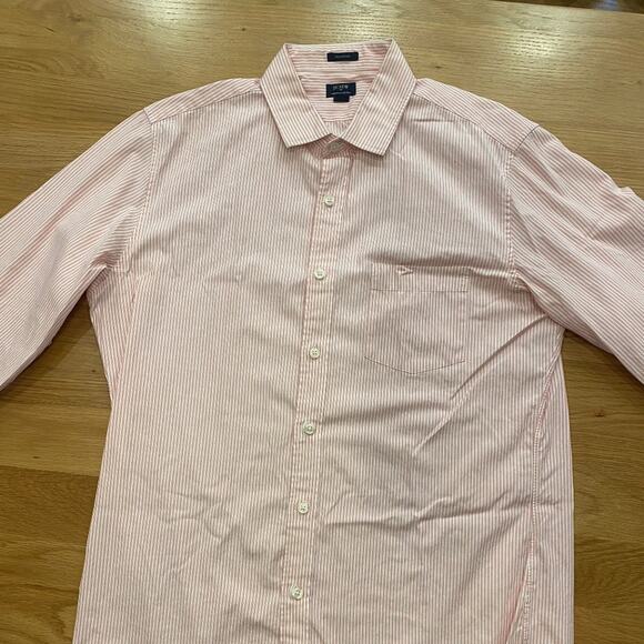 J. Crew Premium Shirts Thompson University Striped Button Down - Large - Picture 3 of 7